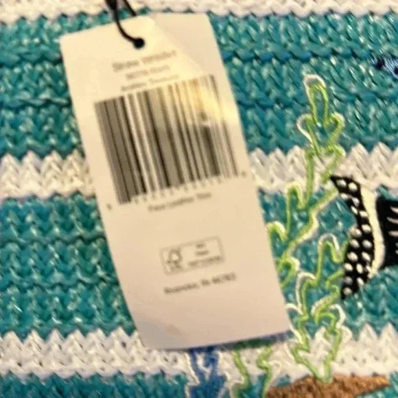 Vera Bradley straw wtistlet NWT - Picture 6 of 7